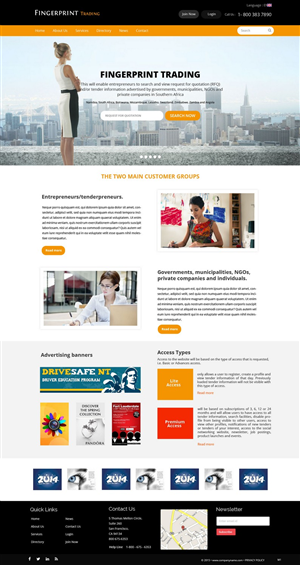 Web Design by pb for Gweelungi Investments (Pty) Ltd | Design: #6619636
