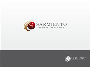 Logo Design by Atvento Graphics for Sarmiento Immigration Law Firm | Design: #1751362