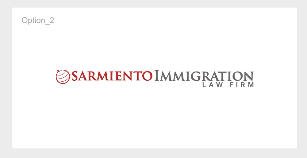 Logo Design by ESolz Technologies for Sarmiento Immigration Law Firm | Design #1754819