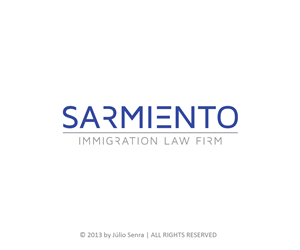 Design de Logo par JS Studio pour Sarmiento Immigration Law Firm | Design : #1741999