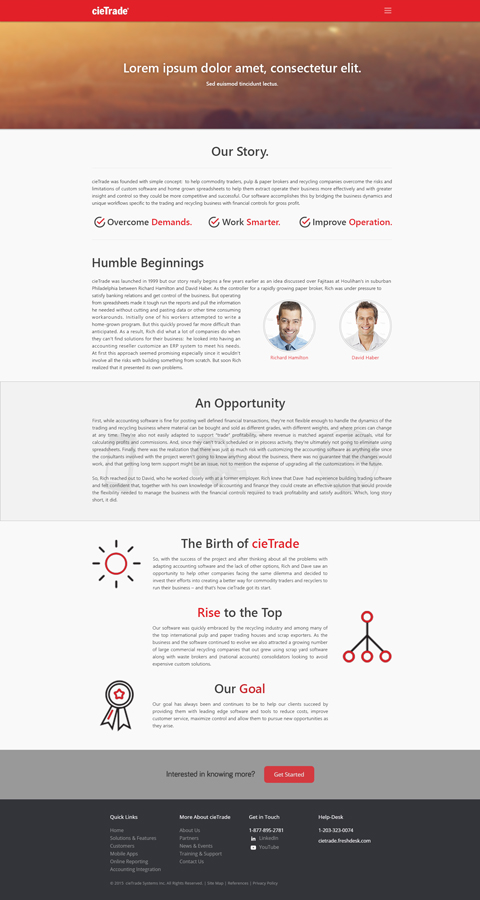 Diseño Web por RyansDesigns para este proyecto | Diseño #6607987