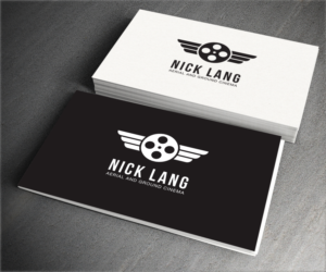 Logo Design by zimple for Nick Lang Media | Design #6689224