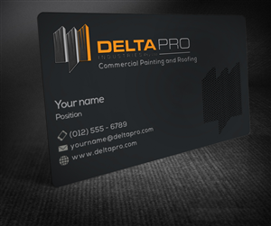 Company Business Card Design Project - Revamp the image of an old construction company. | Visitenkarten-Design von MT