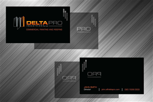 Business Card Design by creativebug for Delta Pro Industries Pty Ltd | Design: #1720857