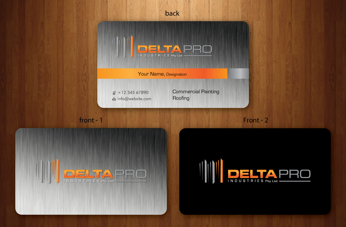 Diseño de Tarjeta de Presentación por Sbss para Delta Pro Industries Pty Ltd | Diseño #1723849