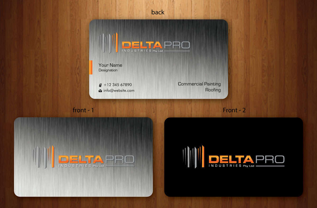 Diseño de Tarjeta de Presentación por Sbss para Delta Pro Industries Pty Ltd | Diseño #1723852