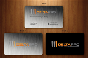 Business Card Design by Sbss for Delta Pro Industries Pty Ltd | Design: #1723854