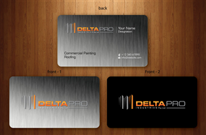 Business Card Design by Sbss for Delta Pro Industries Pty Ltd | Design: #1723869