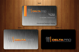 Business Card Design by Sbss for Delta Pro Industries Pty Ltd | Design: #1723873