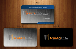 Business Card Design by Sbss for Delta Pro Industries Pty Ltd | Design: #1723874