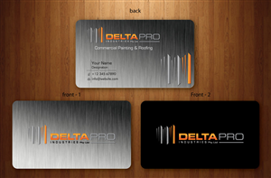 Business Card Design by Sbss for Delta Pro Industries Pty Ltd | Design: #1723877