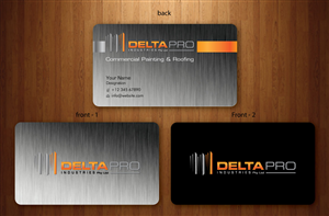 Business Card Design by Sbss for Delta Pro Industries Pty Ltd | Design: #1723880