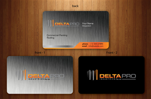 Business Card Design by Sbss for Delta Pro Industries Pty Ltd | Design: #1723894