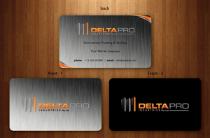 Business Card Design by Sbss for Delta Pro Industries Pty Ltd | Design: #1723899