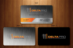 Business Card Design by Sbss for Delta Pro Industries Pty Ltd | Design: #1723915