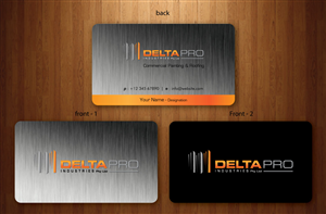 Business Card Design by Sbss for Delta Pro Industries Pty Ltd | Design: #1723926