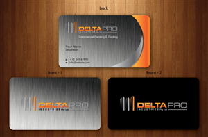 Business Card Design by Sbss for Delta Pro Industries Pty Ltd | Design: #1723934