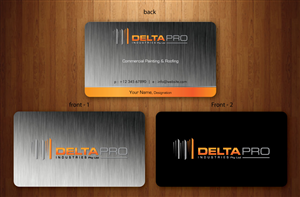 Business Card Design by Sbss for Delta Pro Industries Pty Ltd | Design: #1723942