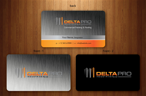 Business Card Design by Sbss for Delta Pro Industries Pty Ltd | Design: #1723945