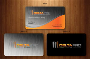Business Card Design by Sbss for Delta Pro Industries Pty Ltd | Design: #1723959