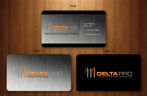 Business Card Design by Sbss for Delta Pro Industries Pty Ltd | Design: #1723961