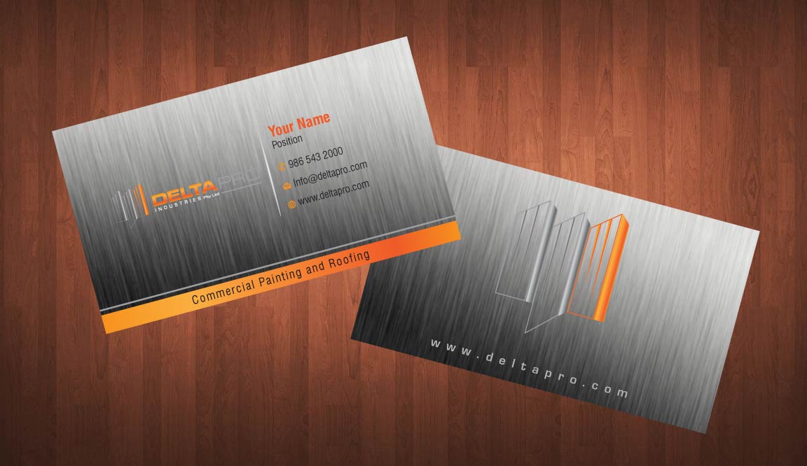 Visitenkarten-Design von Sbss für Delta Pro Industries Pty Ltd | Design #1723980