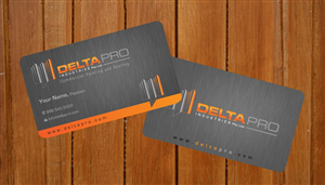 Business Card Design by Sbss for Delta Pro Industries Pty Ltd | Design: #1724014