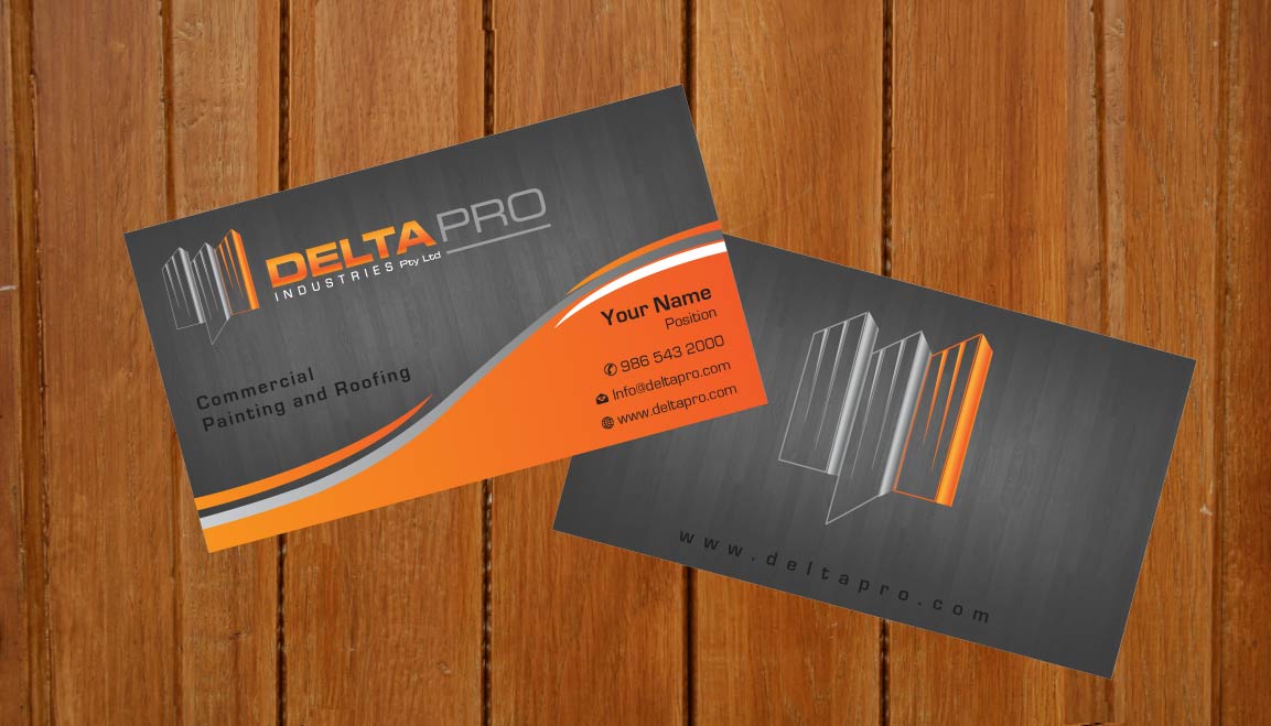Diseño de Tarjeta de Presentación por Sbss para Delta Pro Industries Pty Ltd | Diseño #1724033