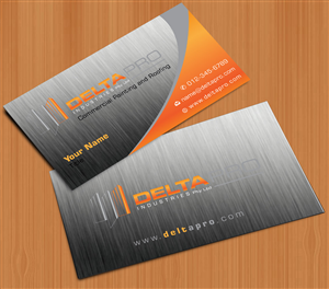 Business Card Design by Sbss for Delta Pro Industries Pty Ltd | Design: #1724071