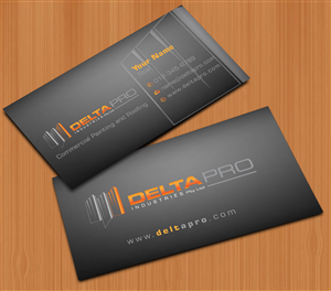 Business Card Design by Sbss for Delta Pro Industries Pty Ltd | Design: #1724085