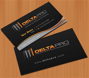 Business Card Design by Sbss for Delta Pro Industries Pty Ltd | Design: #1724100