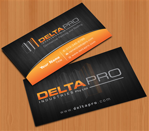 Business Card Design by Sbss for Delta Pro Industries Pty Ltd | Design: #1724103