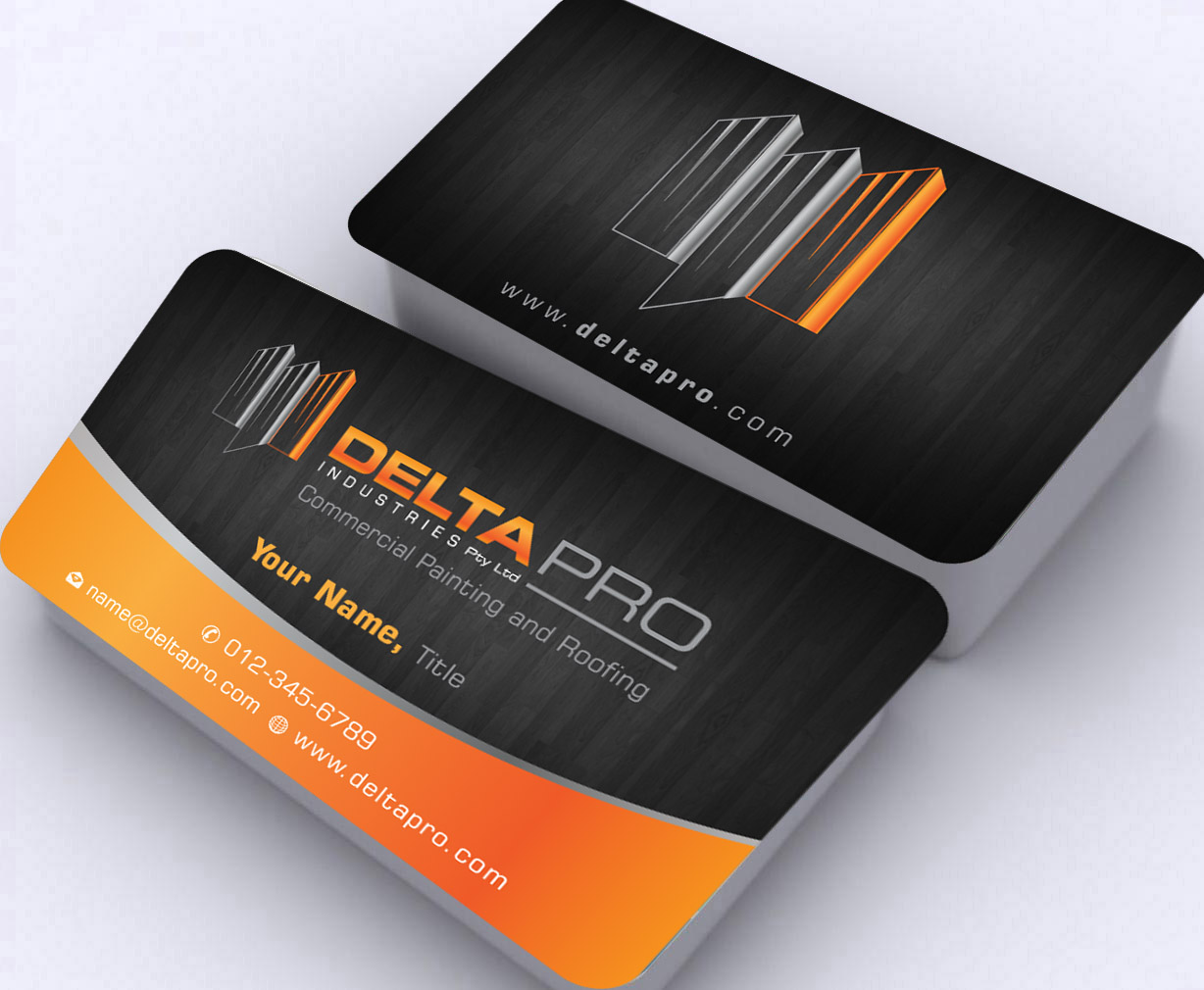 Business Card Design by Sbss for Delta Pro Industries Pty Ltd | Design #1724125