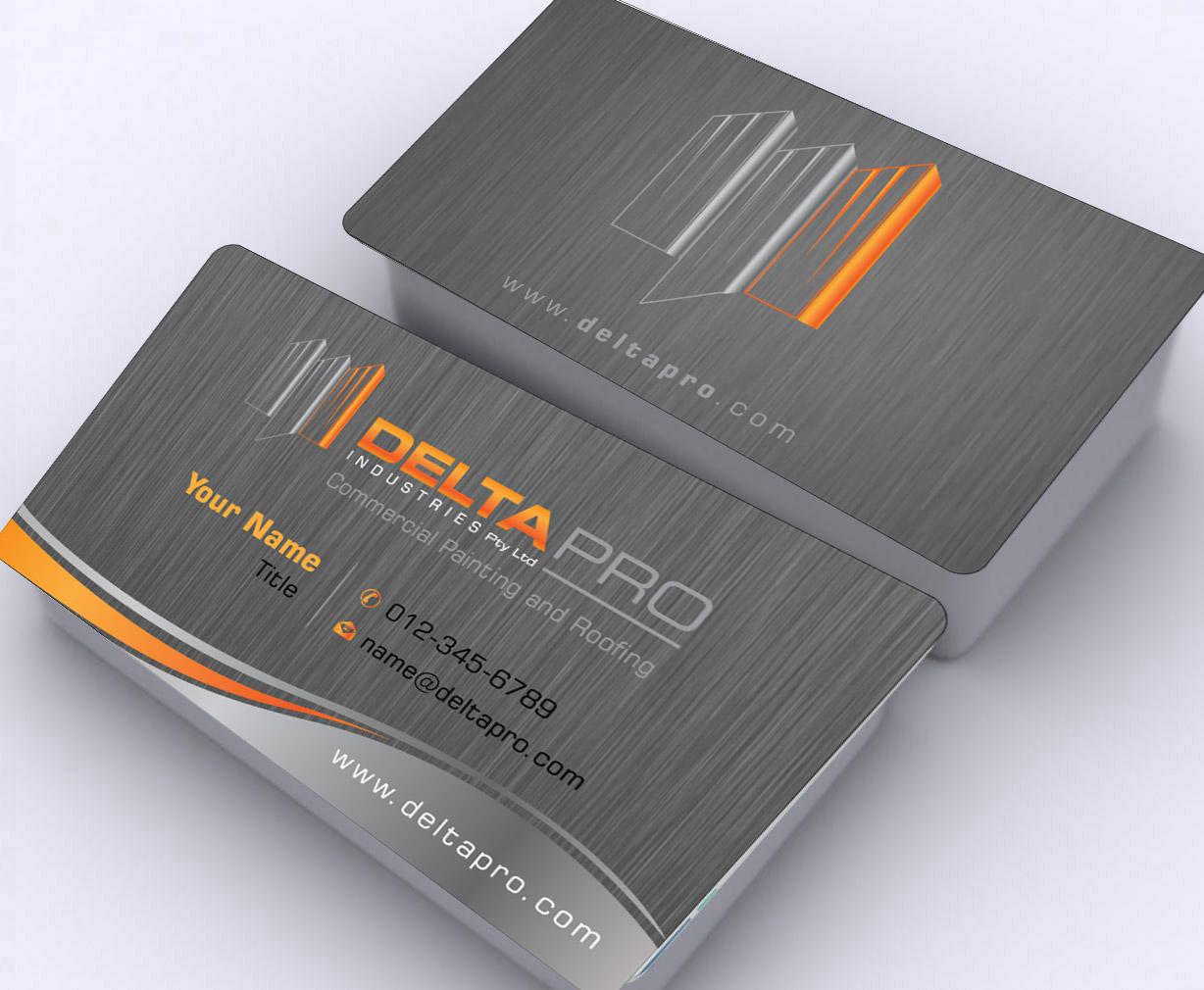 Business Card Design by Sbss for Delta Pro Industries Pty Ltd | Design #1724149
