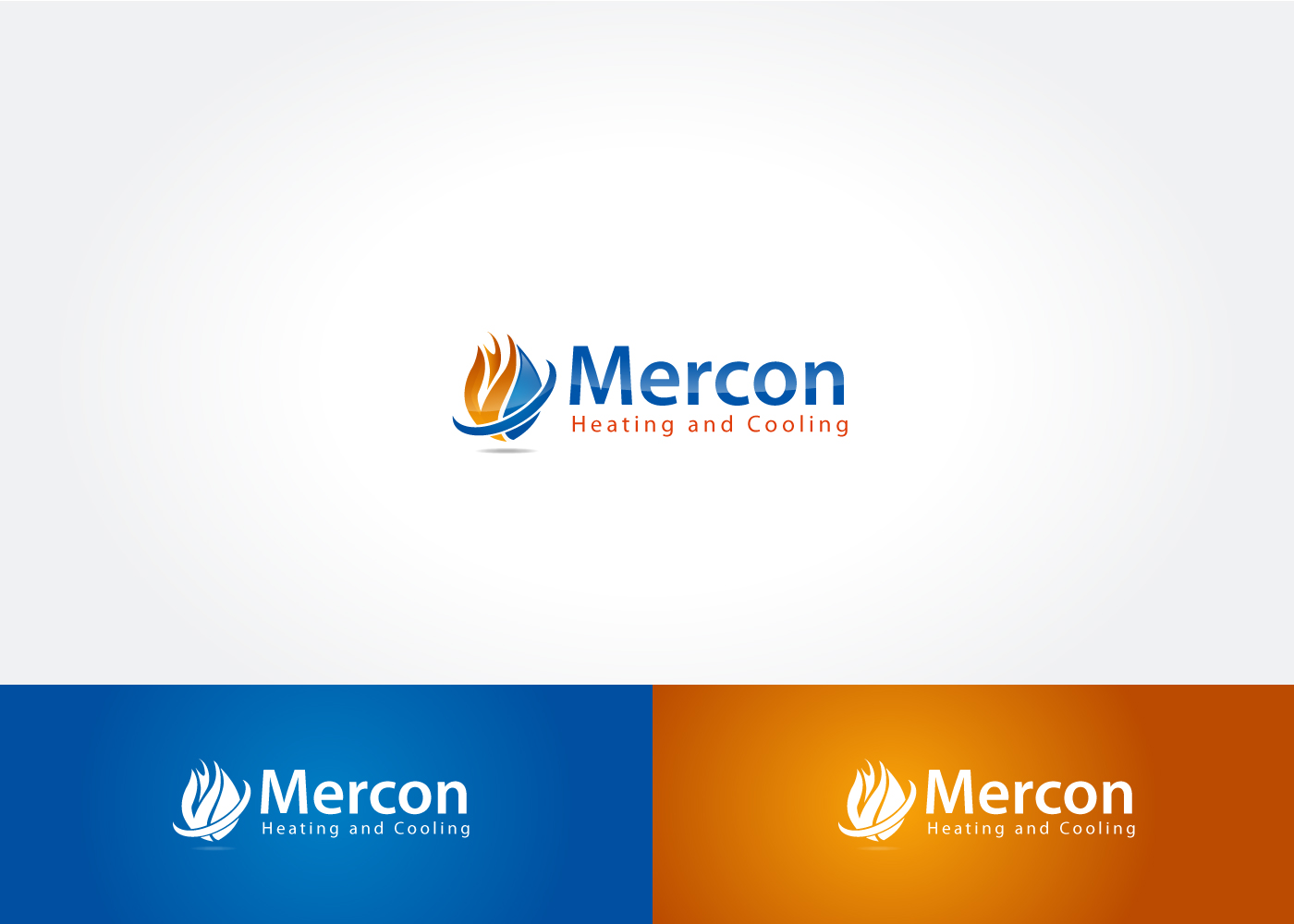 Logo Design by mukta for Mercon Heating and Cooling | Design #1760995