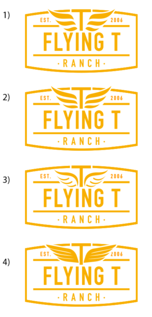 Logo Design by trufya for Flying T Ranch | Design: #6731727