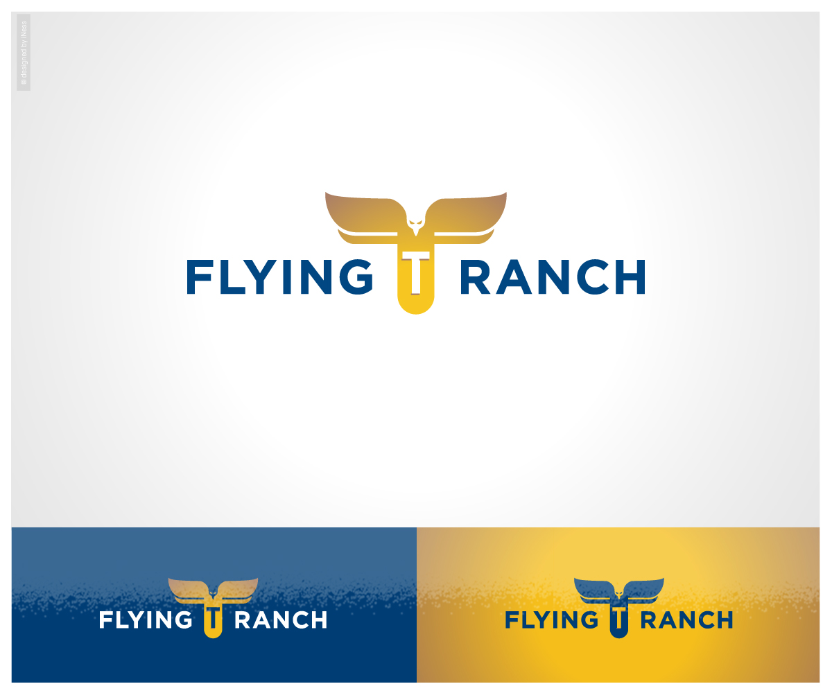 Logo Design by iNess for Flying T Ranch | Design #6625150