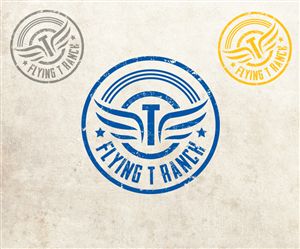 Logo Design by DiDi's for Flying T Ranch | Design #6618146