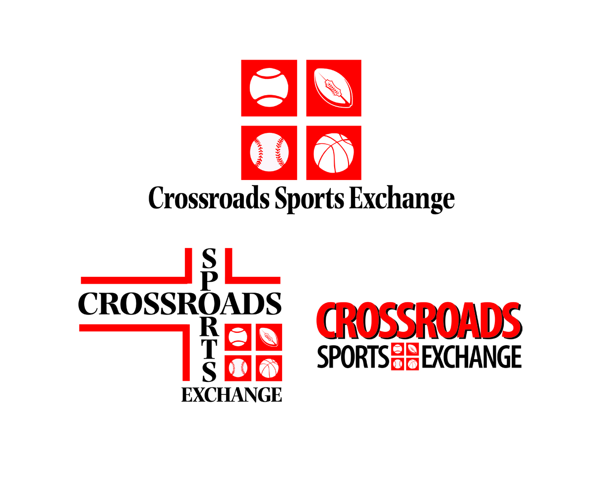 Logo Design by Hot Rod for Crossroads Sports Exchange | Design #6614792