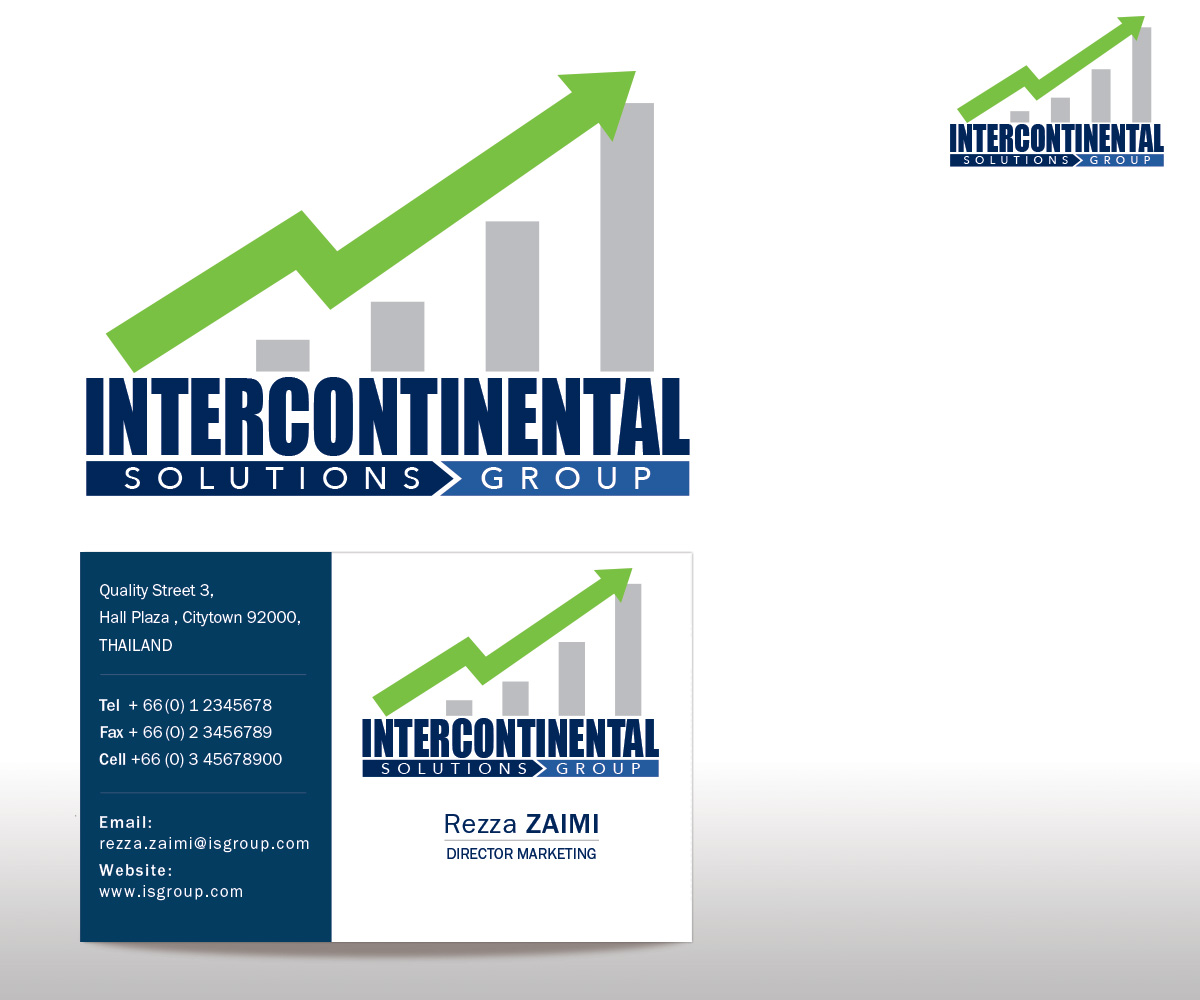 Logo Design by DavidJ for Intercontinental Solutions Group | Design #6615809
