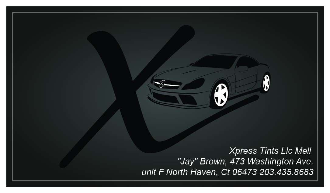 Business Card Design by Sougata Chowdhury for XpressTints 2 | Design #6614002