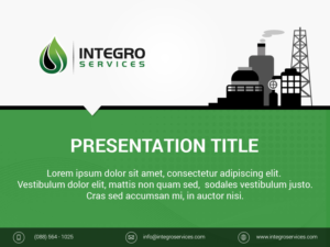 PowerPoint-Design von iLexter für Integro Services | Design #6686109