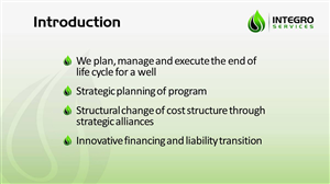 PowerPoint Design by Mel Benton for Integro Services | Design: #6652602