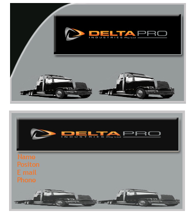 Business Card Design by Exclusive4U for Delta Pro Industries Pty Ltd | Design #1724737