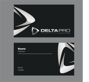 Diseño de Tarjeta de Presentación por Andrea para Delta Pro Industries Pty Ltd | Diseño #1724772