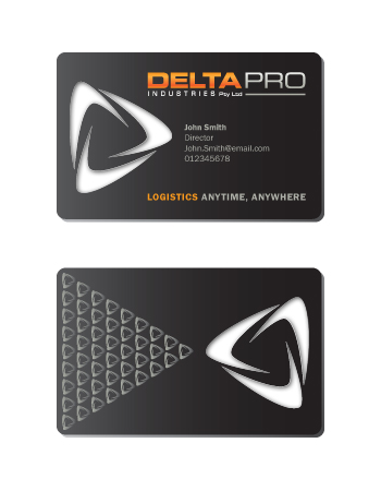 Business Card Design by chuan for Delta Pro Industries Pty Ltd | Design #1726212