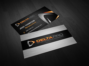 Visitenkarten-Design von Owaisias für Delta Pro Industries Pty Ltd | Design: #1720698