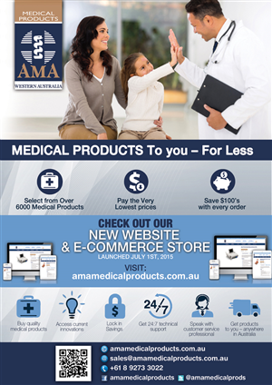 Diseño de Flyer por alessandroevge para AMA Medical Products  | Diseño #6630643