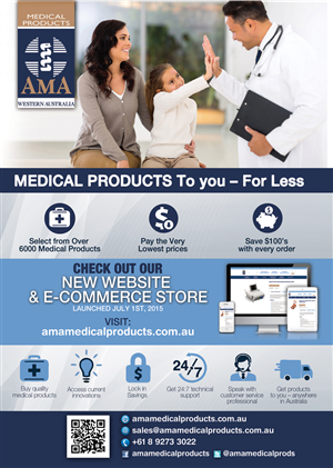 Flyer Design by alessandroevge for AMA Medical Products  | Design: #6639793