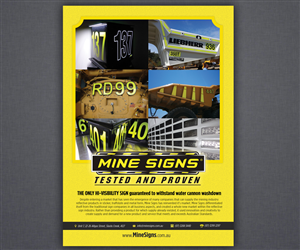 Design de Flyer par Brian Ellis pour Mine Signs | Design : #6612529